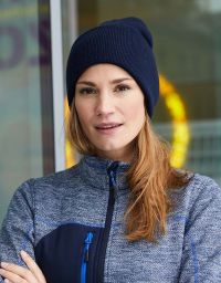 Beanie Dunkelblau